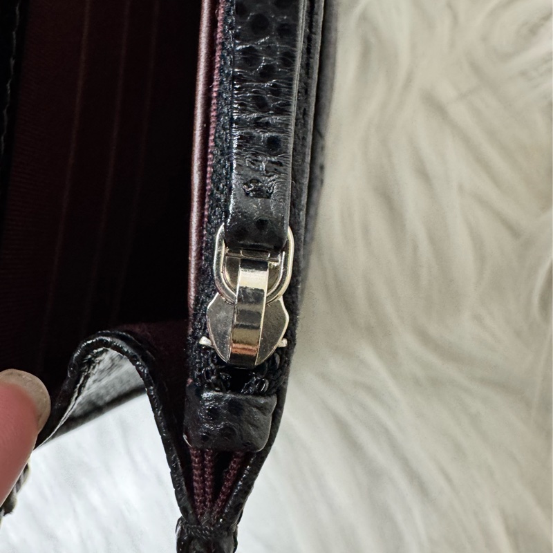 經典香奈兒銀荔枝牛皮woc-20