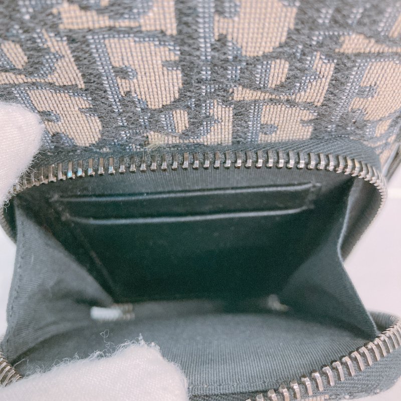 MS0545 Christian Dior 迪奧 老花 電話包 手提斜背迷你包 Micro Rider Pouch Oblique Canvas Navy x PHW-12