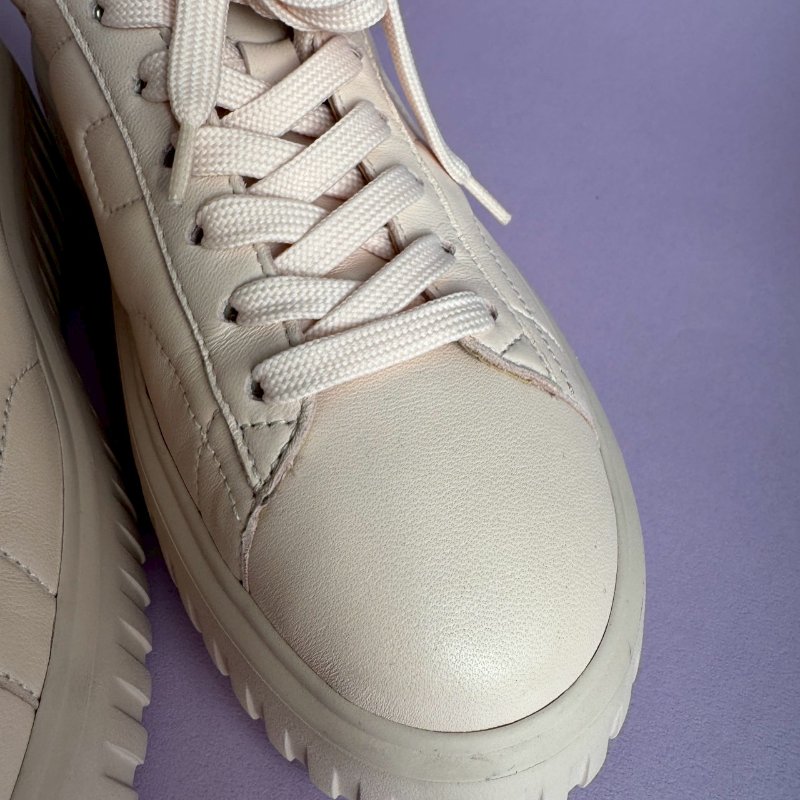 ‼️超軟超舒服 Hogan 粉色絕美H厚底鞋(後面是手機的色差喔)-6