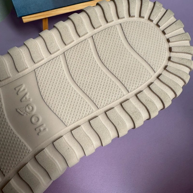 ‼️超軟超舒服 Hogan 粉色絕美H厚底鞋(後面是手機的色差喔)-11