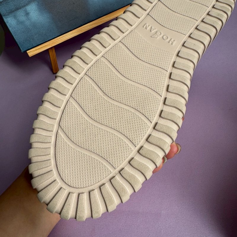 ‼️超軟超舒服 Hogan 粉色絕美H厚底鞋(後面是手機的色差喔)-12