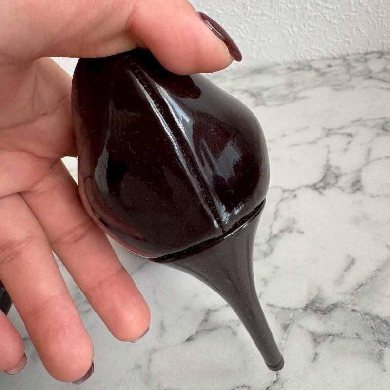 ‼️原價破萬 LV 紅黑色方塊糖漸變高跟鞋-8