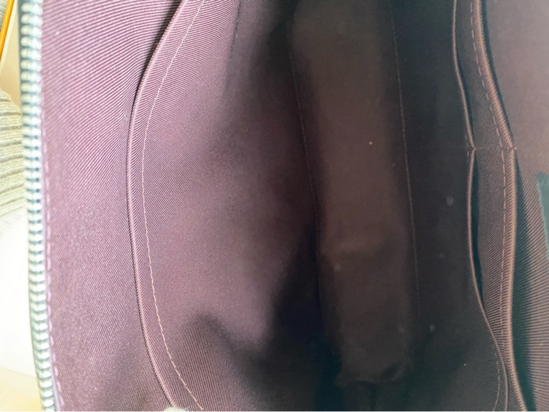 99新閒置品 LV棋盘格 公文包-4