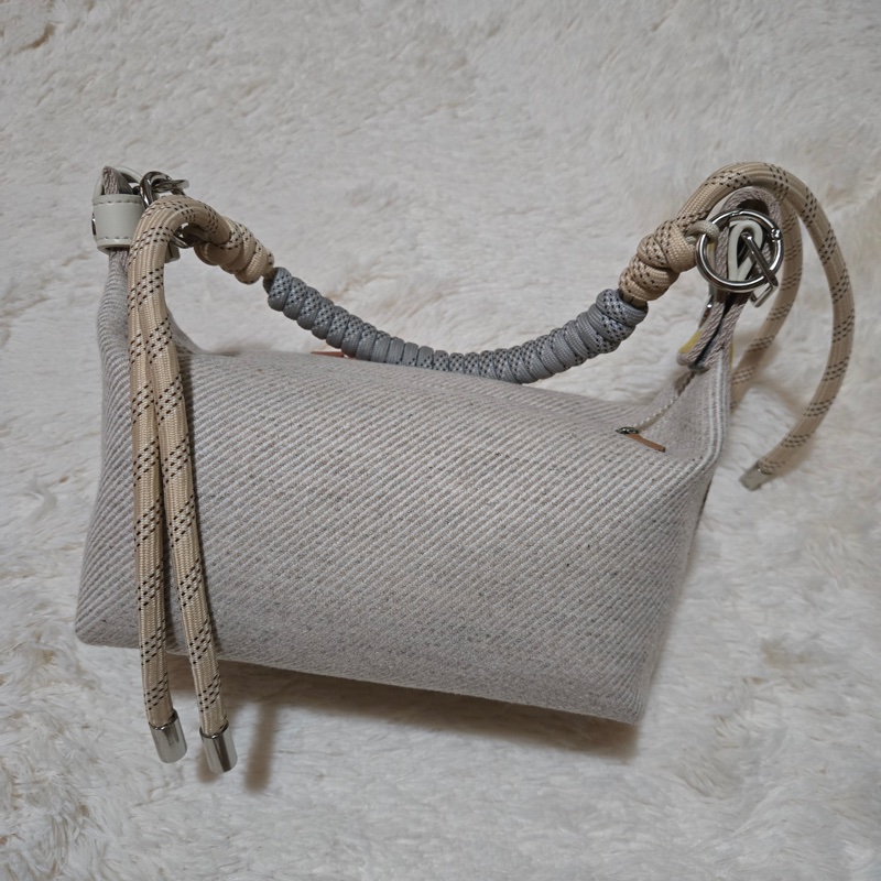 【近全新】Hermès Bride-a-Brac H帆布收納包 (含改造背帶/內膽包/完整包裝)-1