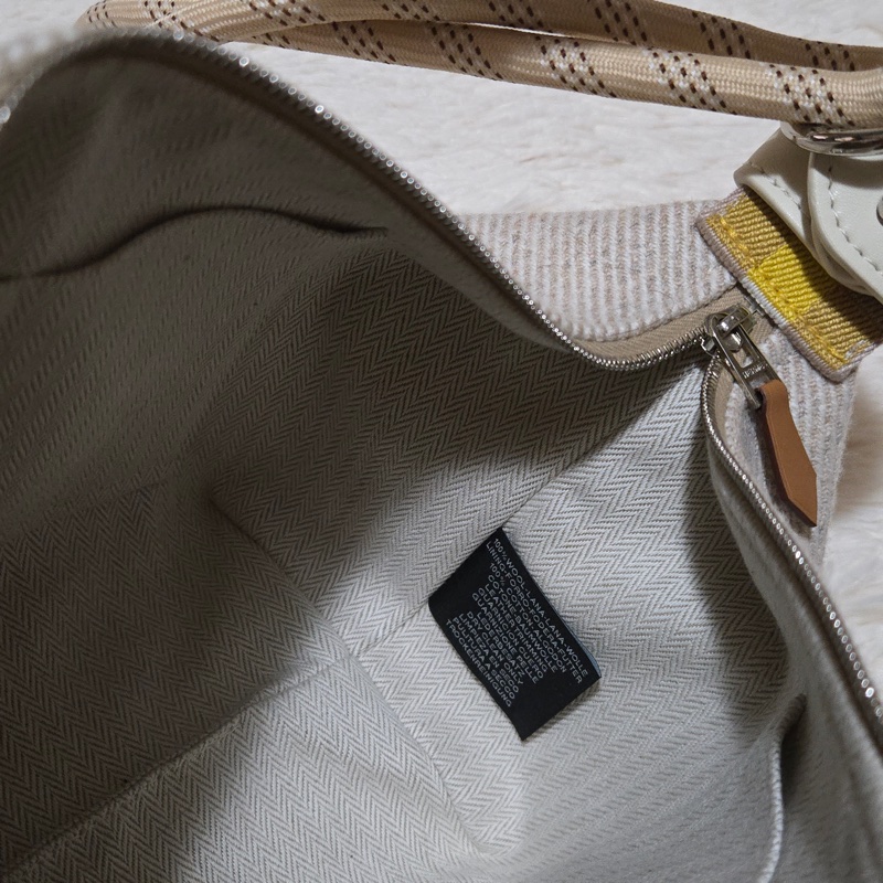 【近全新】Hermès Bride-a-Brac H帆布收納包 (含改造背帶/內膽包/完整包裝)-6