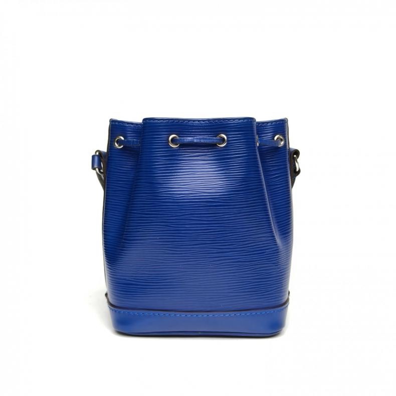 LOUIS VUITTON 藍色EPI水波紋牛皮銀扣2016水波紋小水桶nano-2