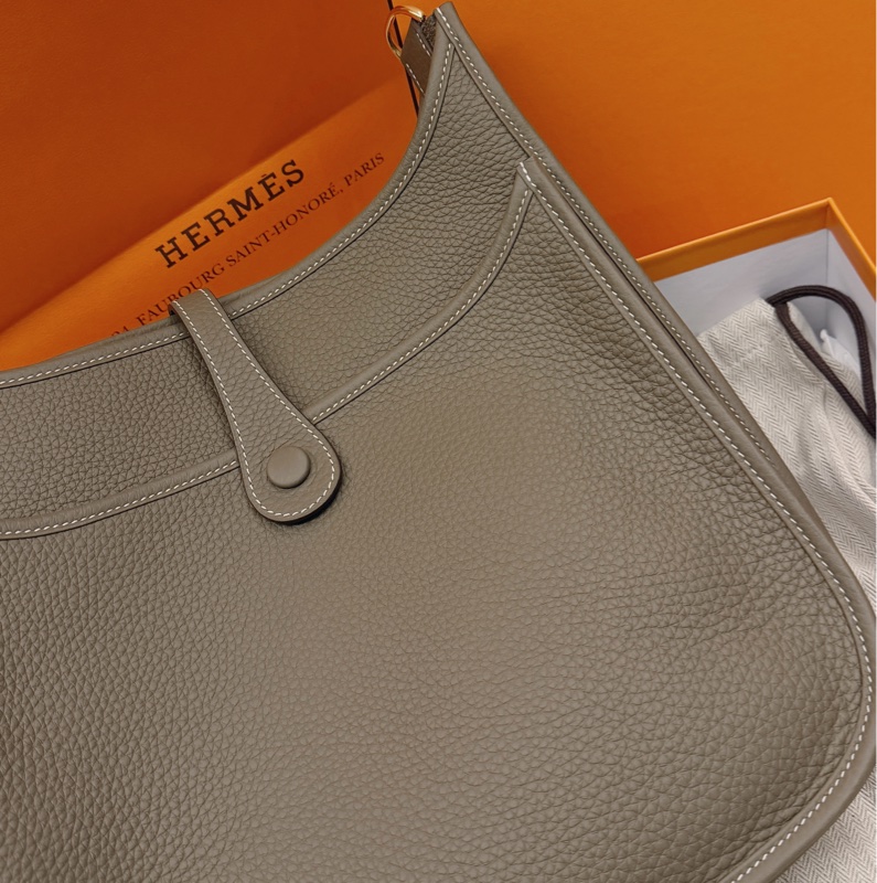 Evelyne III 29🤎大象灰金釦K刻-8