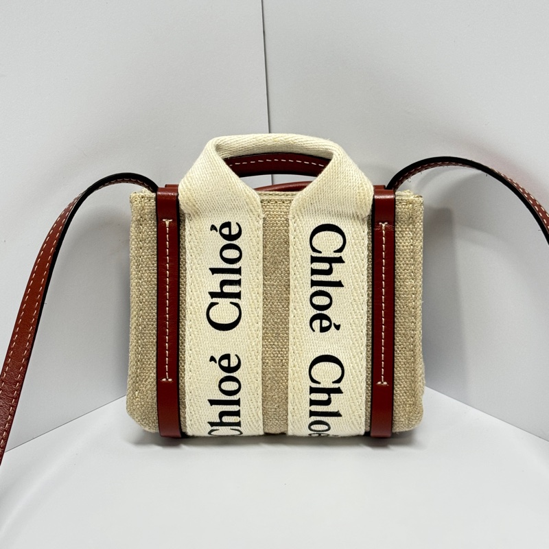 【極新🎁】 Chloe 經典款 迷妳托特 斜背包 (專櫃31,000）-0