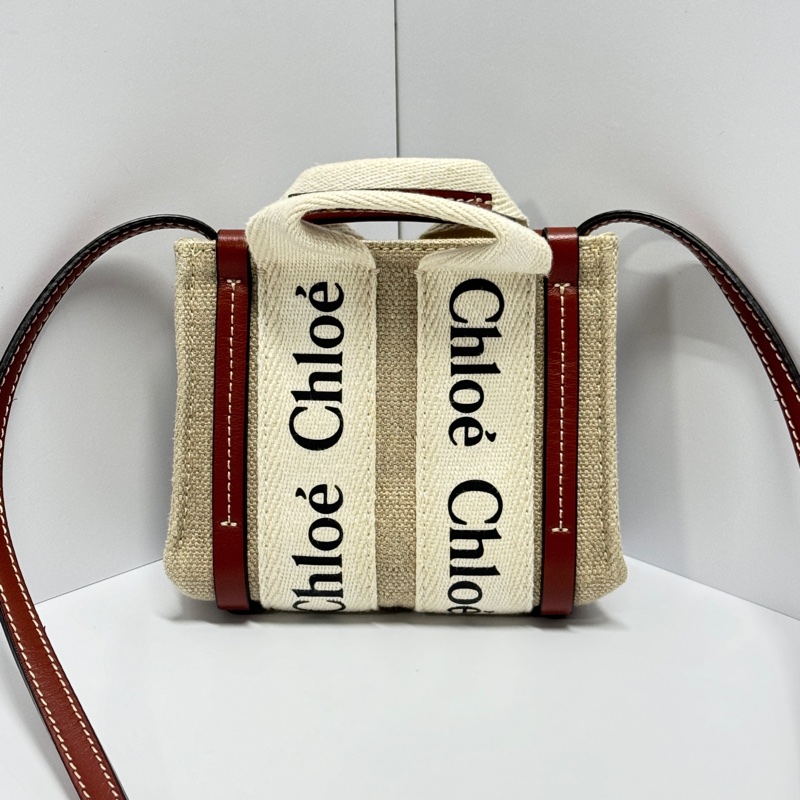 【極新🎁】 Chloe 經典款 迷妳托特 斜背包 (專櫃31,000）-1