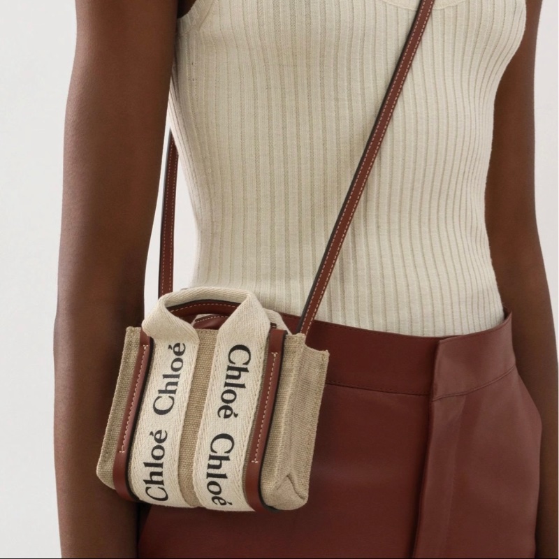 【極新🎁】 Chloe 經典款 迷妳托特 斜背包 (專櫃31,000）-3