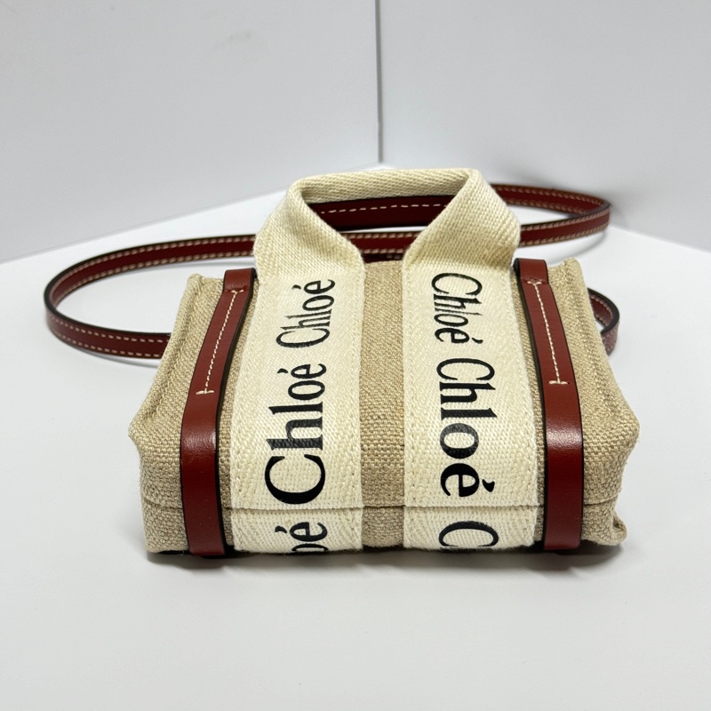 【極新🎁】 Chloe 經典款 迷妳托特 斜背包 (專櫃31,000）-6