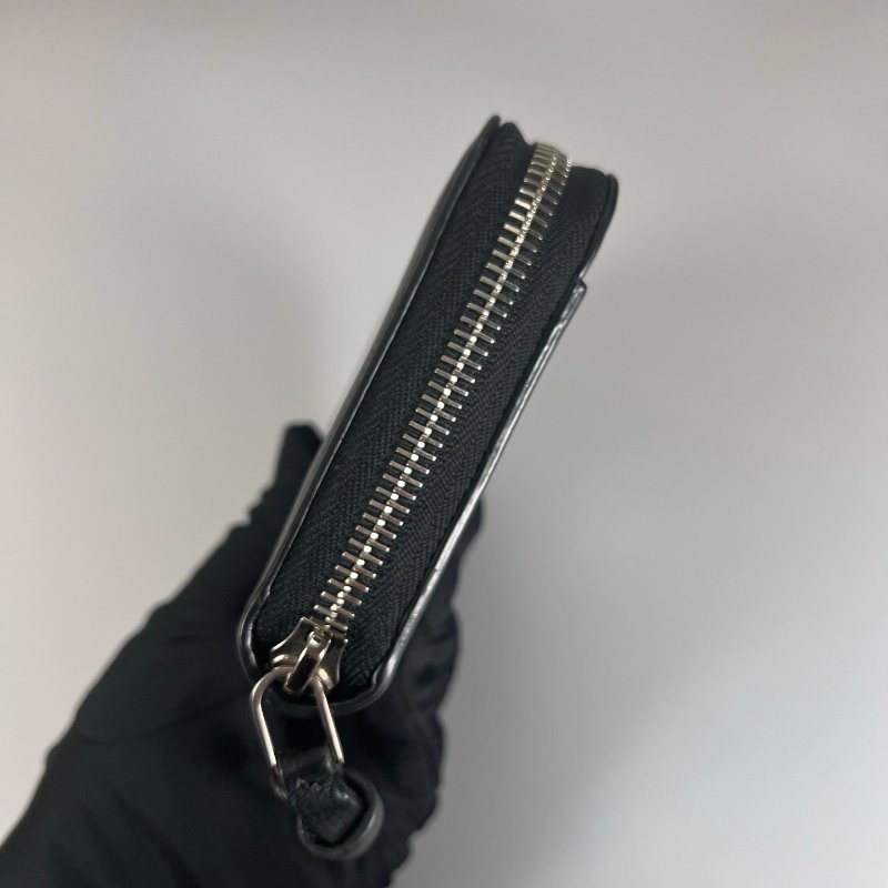 LV M62622 黑牛皮大LOGO長夾-3