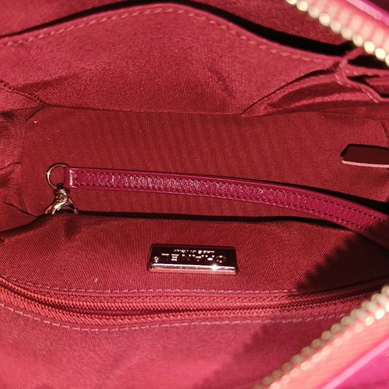 CHANEL GABRIELLE 小號粉紅色亮片拼貼單肩包 金色銀色五金 26開 可拆卸肩帶 9.8新-6