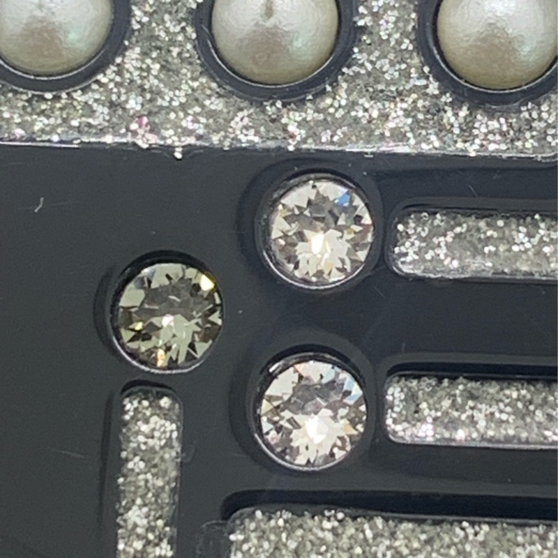 二手chanel香奈兒綠色毛呢機器人tote購物袋，沒有配件，有鐳射-6