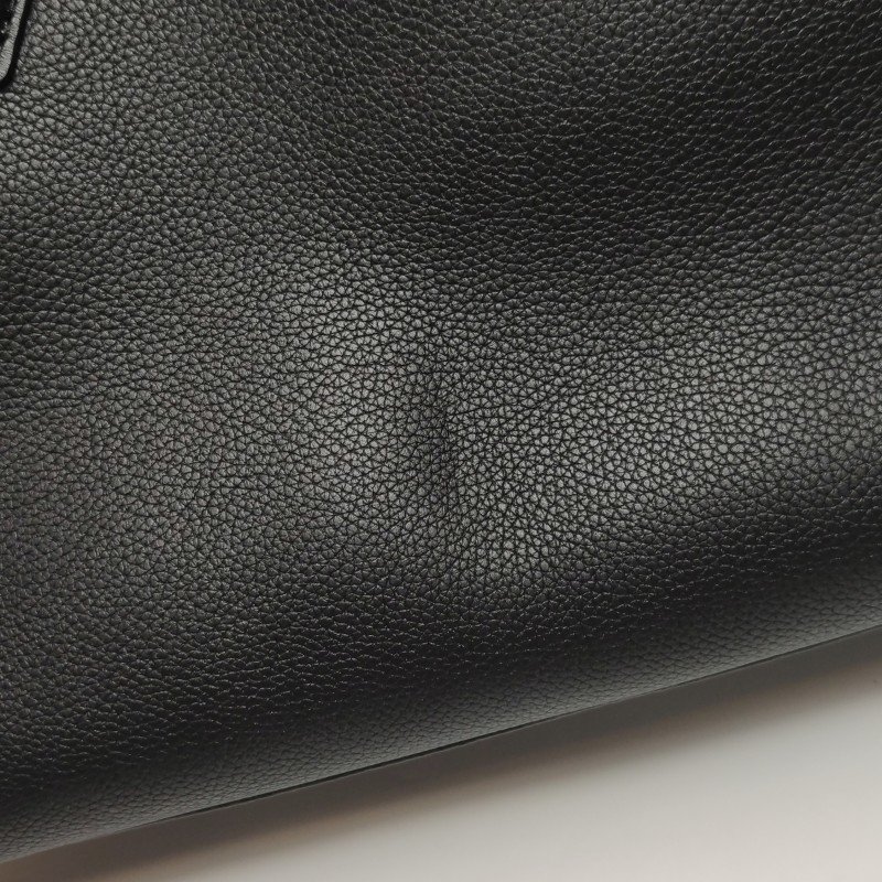 Louis Vuitton(LV)On My Side 中號牛皮拼色老花旋扣斜挎包單肩包晶片款-9