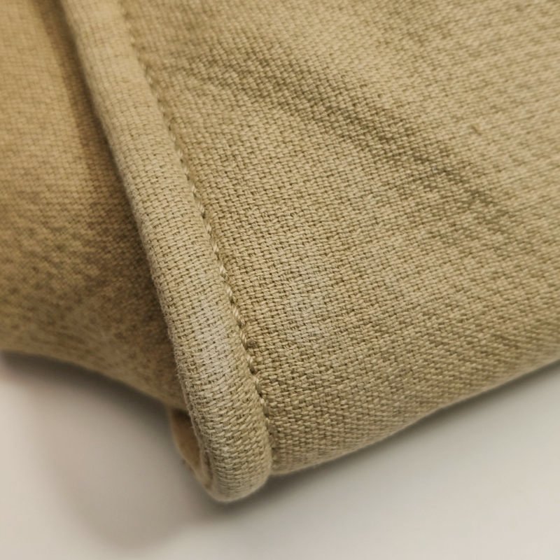 Chanel Deauville沙灘包大號牛皮帆布拼色大Logo字母單肩包-17