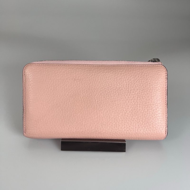LV M63103 粉色Veau Cachemireㄇ拉長夾-1