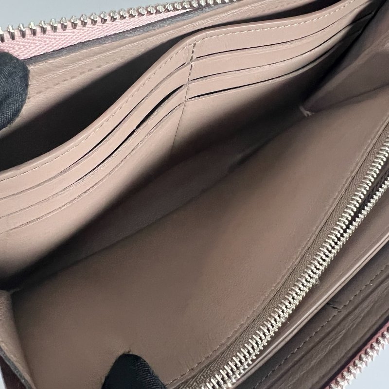 LV M63103 粉色Veau Cachemireㄇ拉長夾-8
