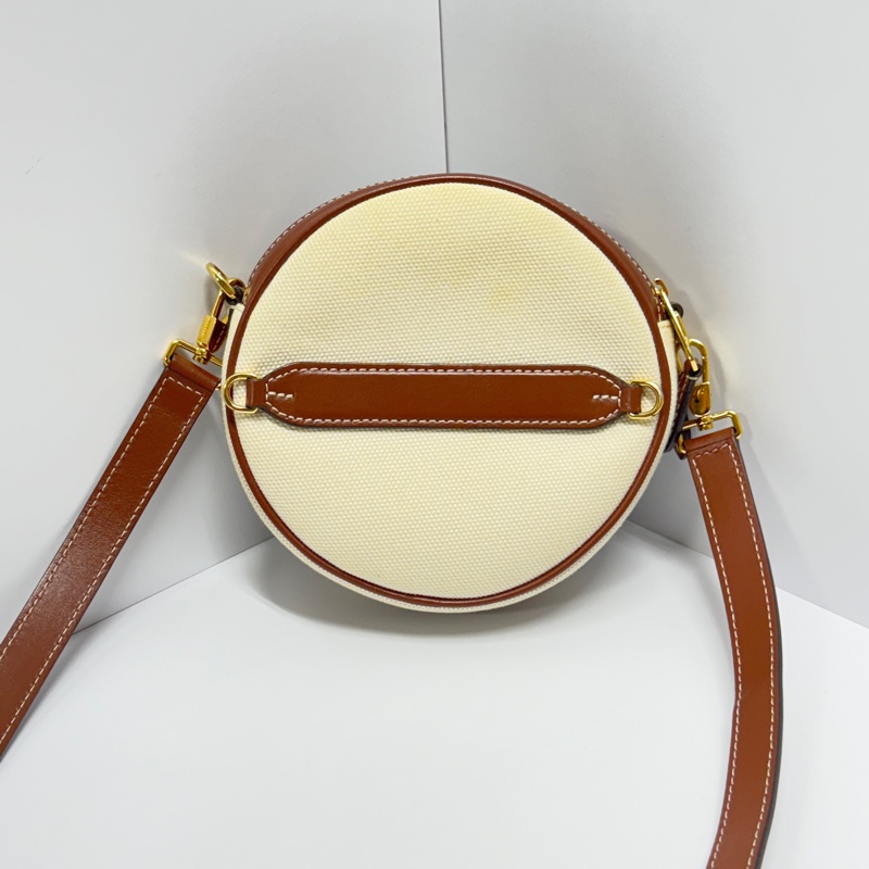 【極新🎁 好溫柔】 Burberry 巴寶莉 圓餅包 斜背包（專櫃63,000)-5