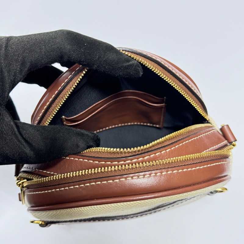 【極新🎁 好溫柔】 Burberry 巴寶莉 圓餅包 斜背包（專櫃63,000)-15