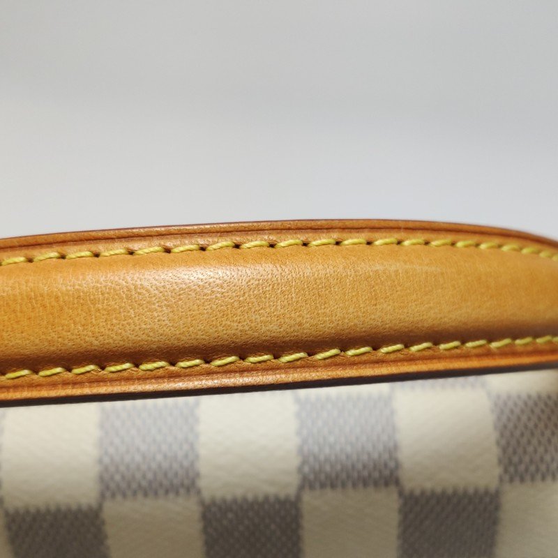 Louis Vuitton(LV)Croisette植鞣革棋盤格S-lock鎖扣斜挎包單肩包-14