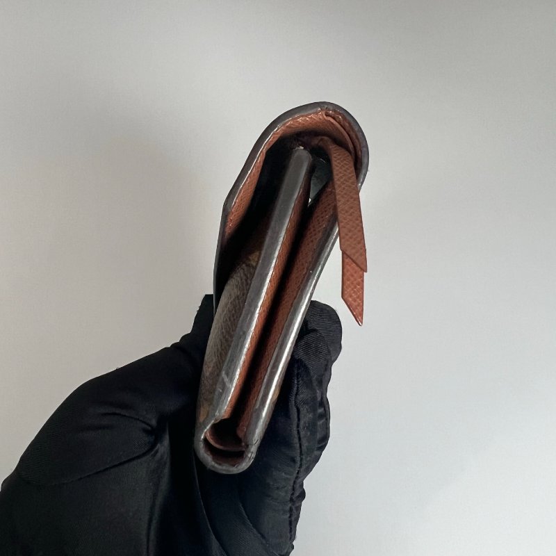 LV M62472/晶片款 老花Victorine短夾-2