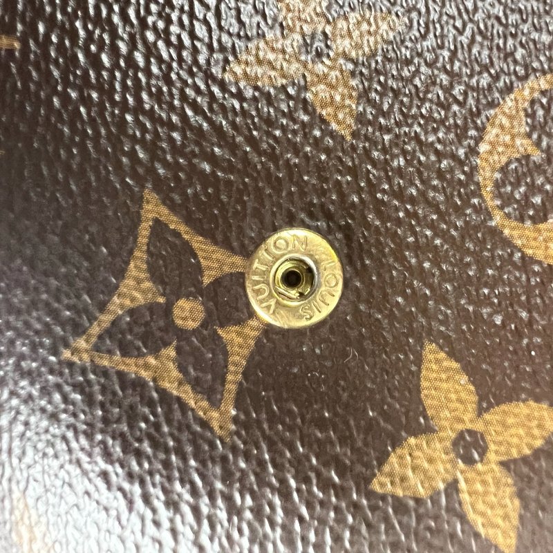 LV M62472/晶片款 老花Victorine短夾-10