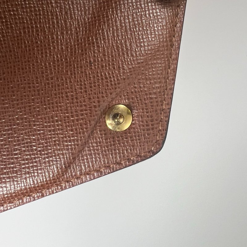 LV M62472/晶片款 老花Victorine短夾-11