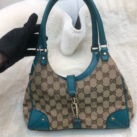 Gucci 老花布料 Jackie 手袋 XC250