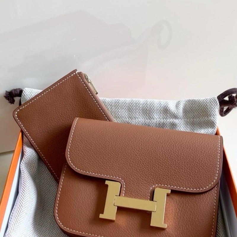 Hermes 三大金剛色 金棕金 康康 Constance slim-3