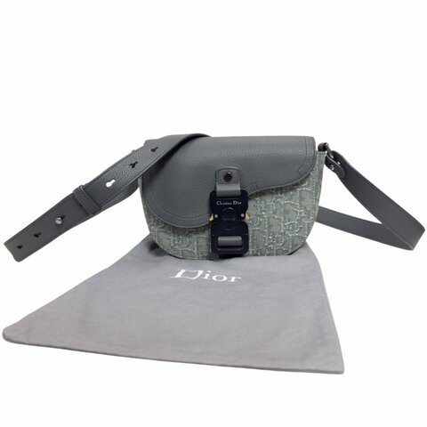 DIOR Mini Saddle 閃爍 斜揹袋