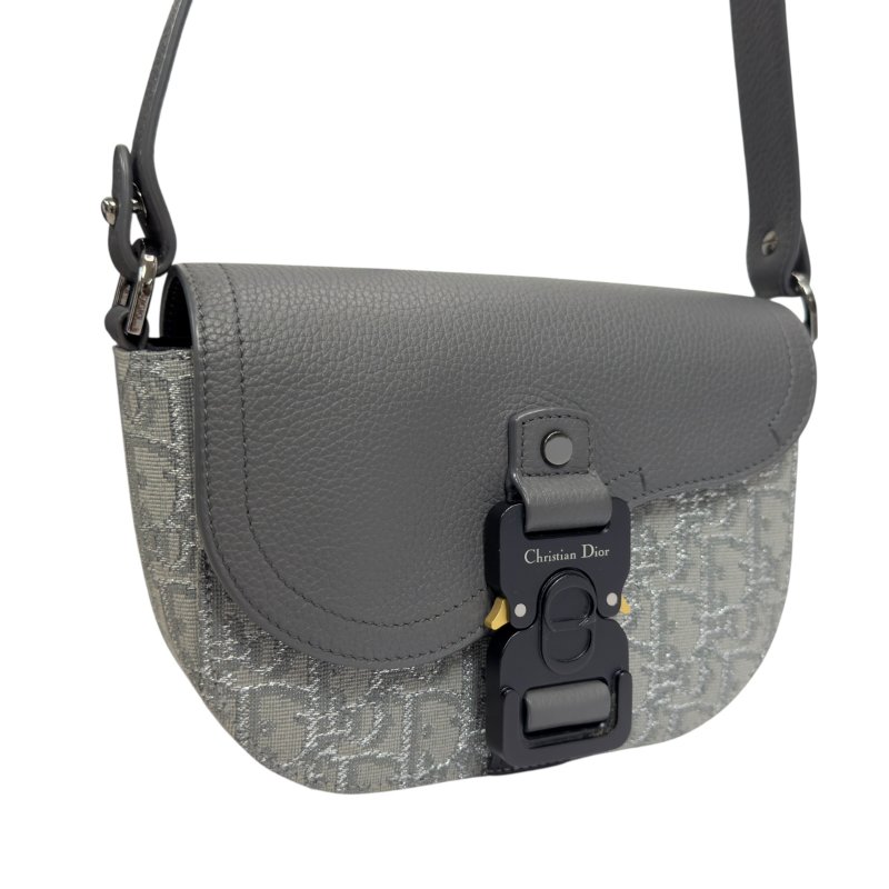 DIOR Mini Saddle 閃爍 斜揹袋-4