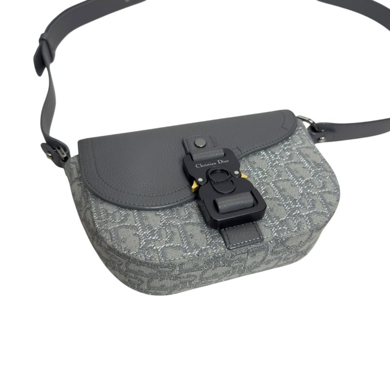 DIOR Mini Saddle 閃爍 斜揹袋-9