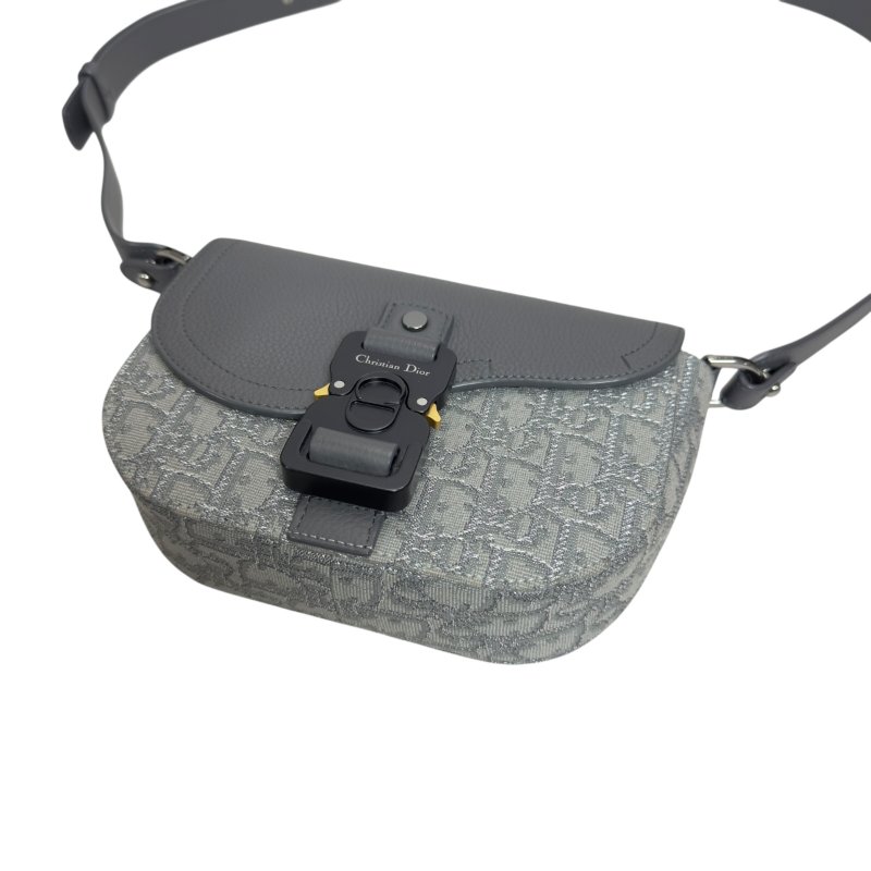 DIOR Mini Saddle 閃爍 斜揹袋-10