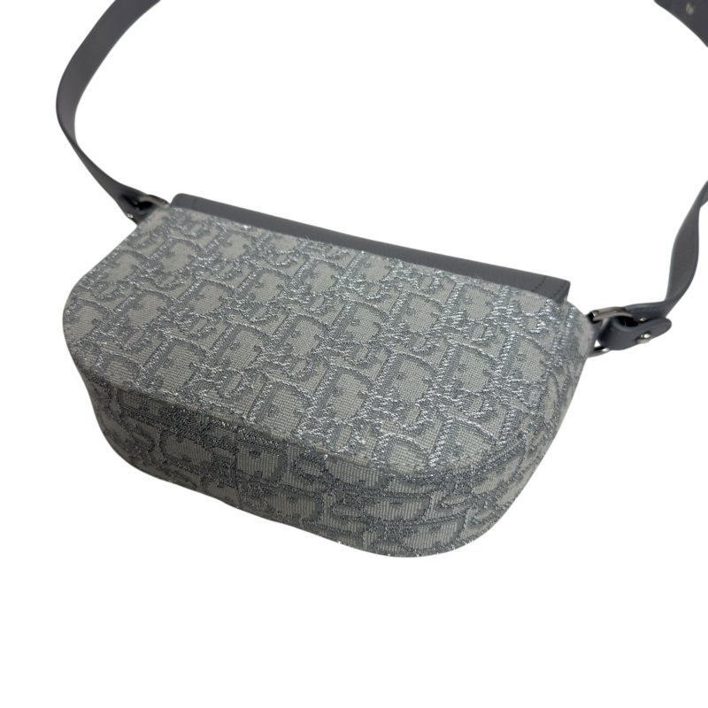 DIOR Mini Saddle 閃爍 斜揹袋-12