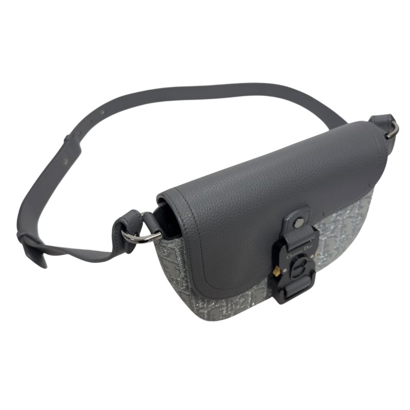 DIOR Mini Saddle 閃爍 斜揹袋-14