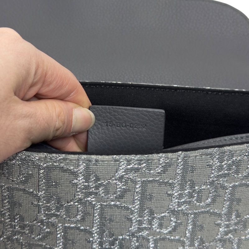 DIOR Mini Saddle 閃爍 斜揹袋-19