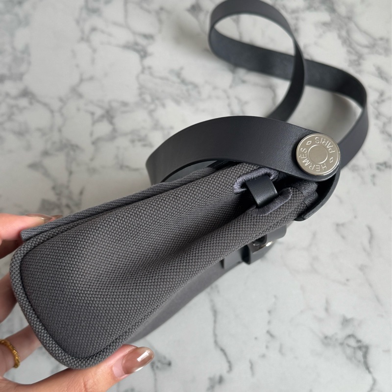 Hermes石板灰mini herbag 上身超美😻-2