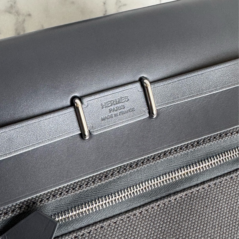 Hermes石板灰mini herbag 上身超美😻-11
