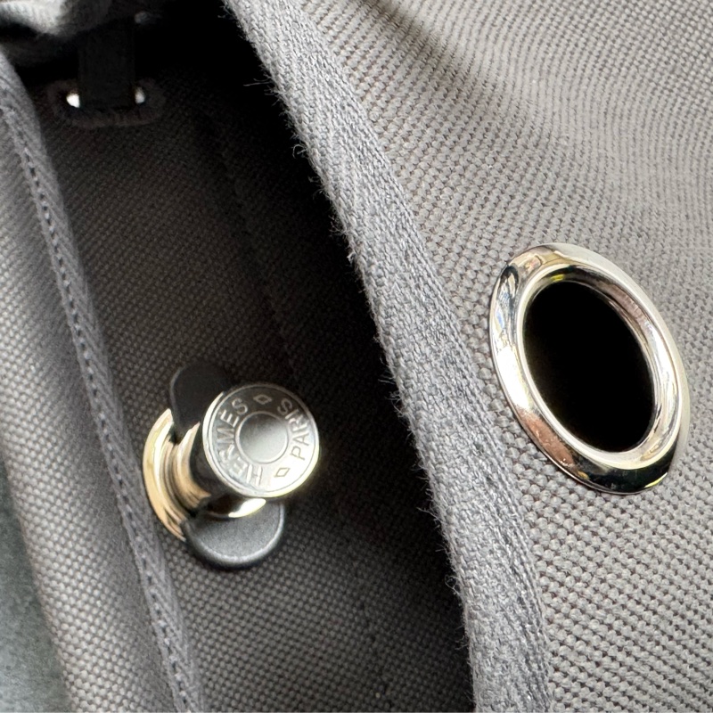 Hermes石板灰mini herbag 上身超美😻-25