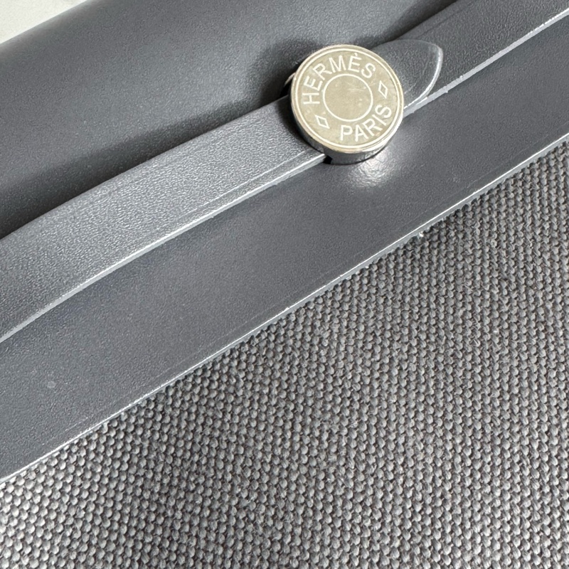 Hermes石板灰mini herbag 上身超美😻-30