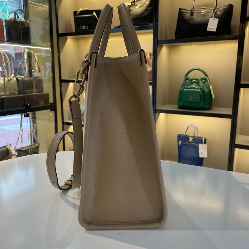 GUCCI 古驰 GG Retro系列 老花Logo互扣双G-3