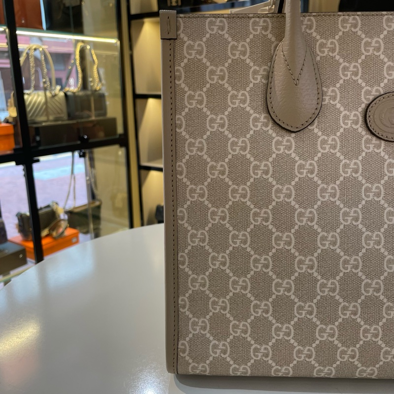 GUCCI 古驰 GG Retro系列 老花Logo互扣双G-7