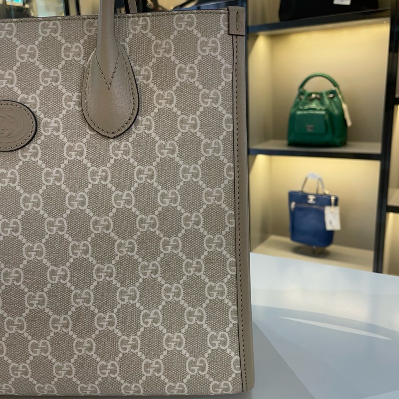 GUCCI 古驰 GG Retro系列 老花Logo互扣双G-8