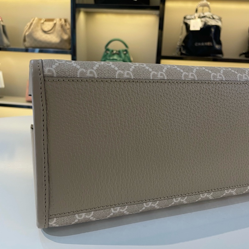 GUCCI 古驰 GG Retro系列 老花Logo互扣双G-13