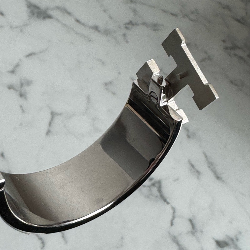 Hermes三種藍大H寬版手環 超顯白❤️❤️-16