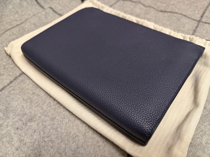 愛馬仕 Sac a Depeches 29 銀釦 九五成新-6