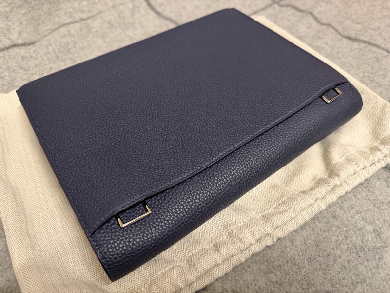 愛馬仕 Sac a Depeches 29 銀釦 九五成新-7