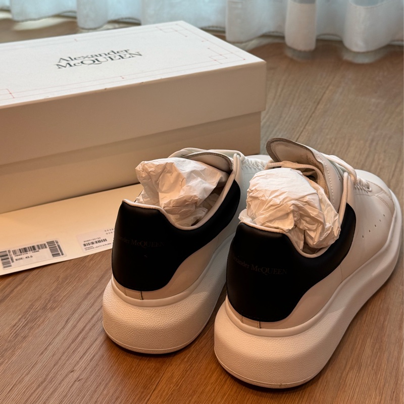 Alexander Mcqueen 經典厚底小白鞋43.5-3