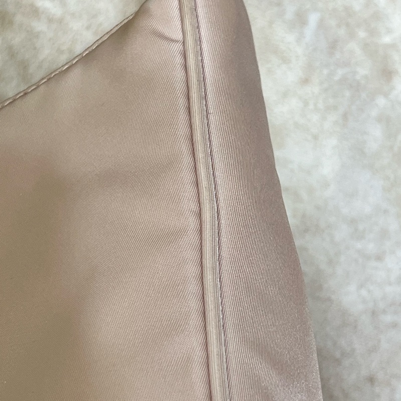 Prada hobo腋下包 櫻花粉-13